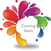 Colorful splash design with 