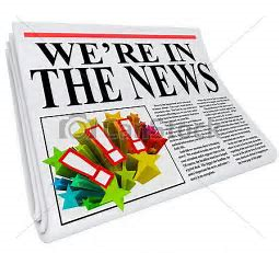 Newspaper headline 
