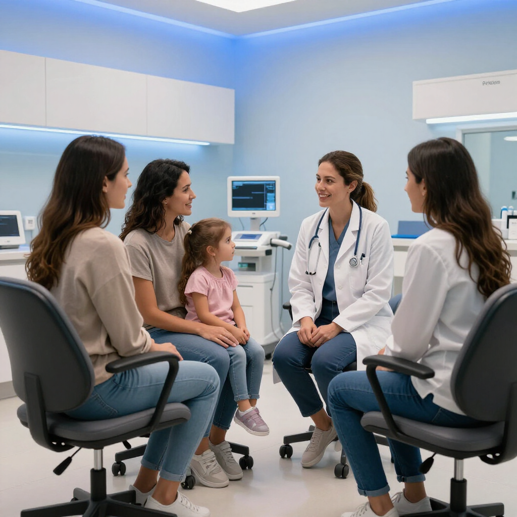 Médico pediatra en La Paz