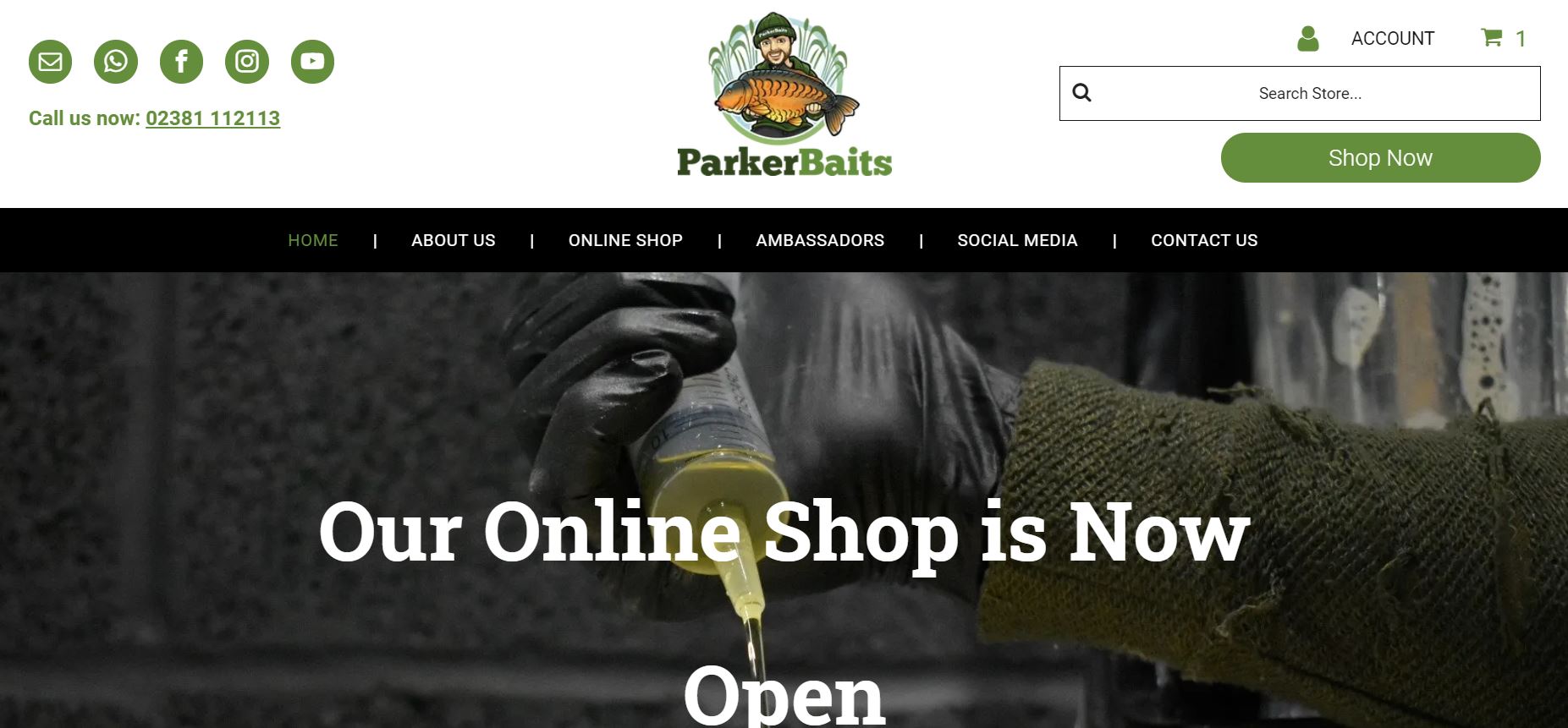 online shop built by Bournemouth web designer