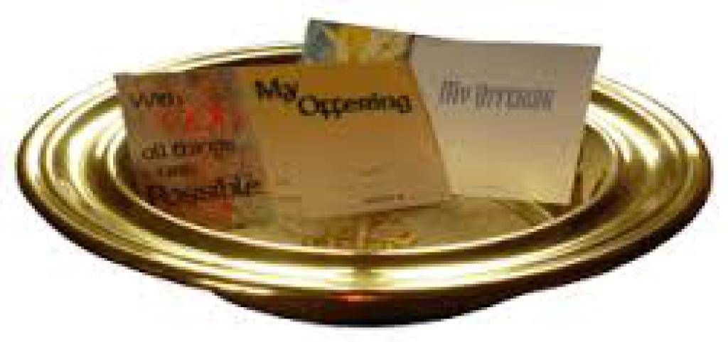 Business cards in a gold dish, with one card reading “Now Opening” and “in progress.”
