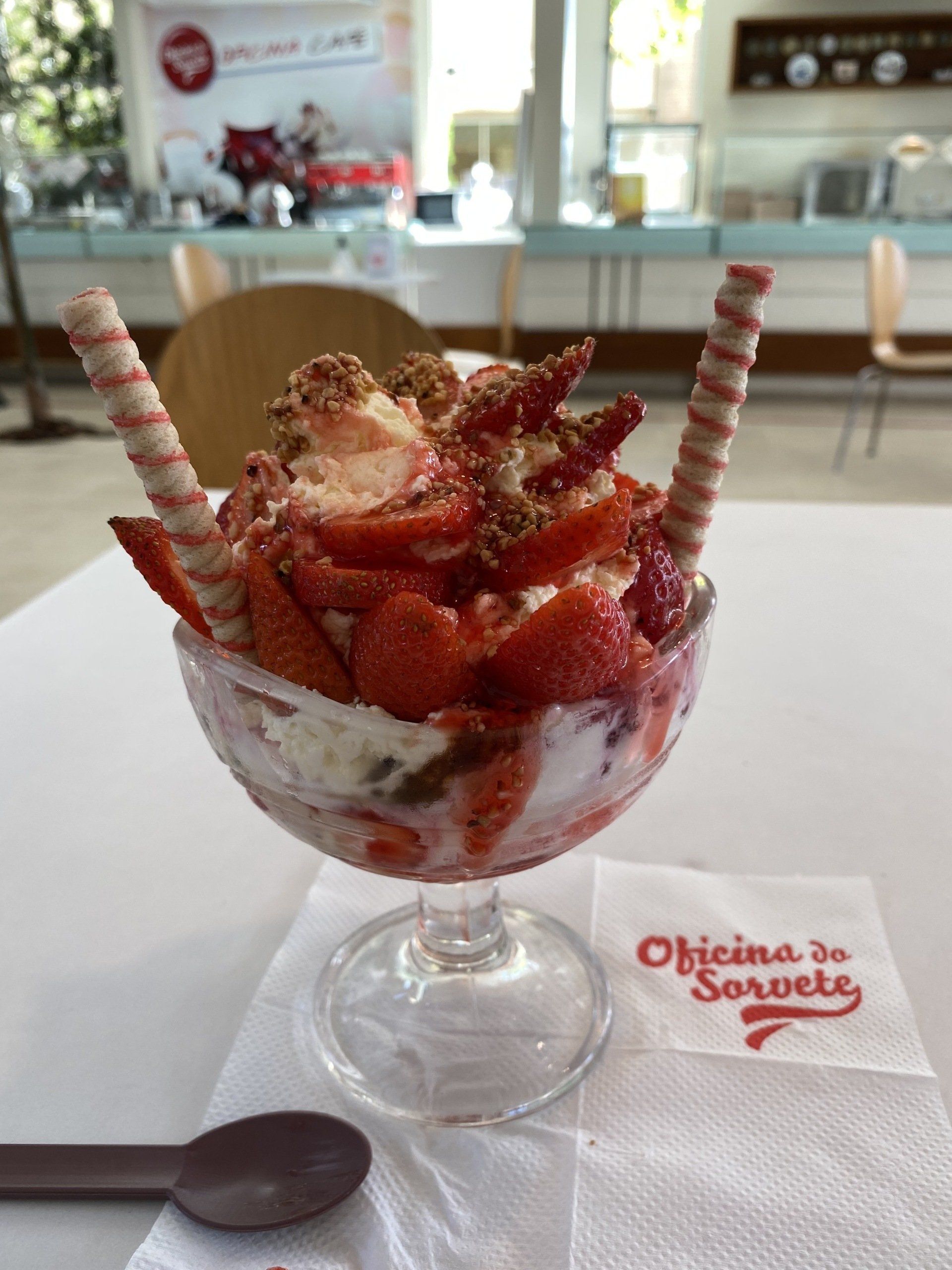 sorveteria em foz do iguaçu, onde comer em foz