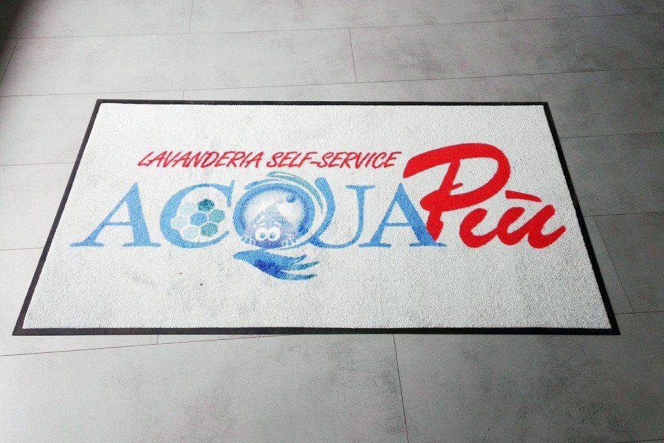 zerbino con logo aziendale