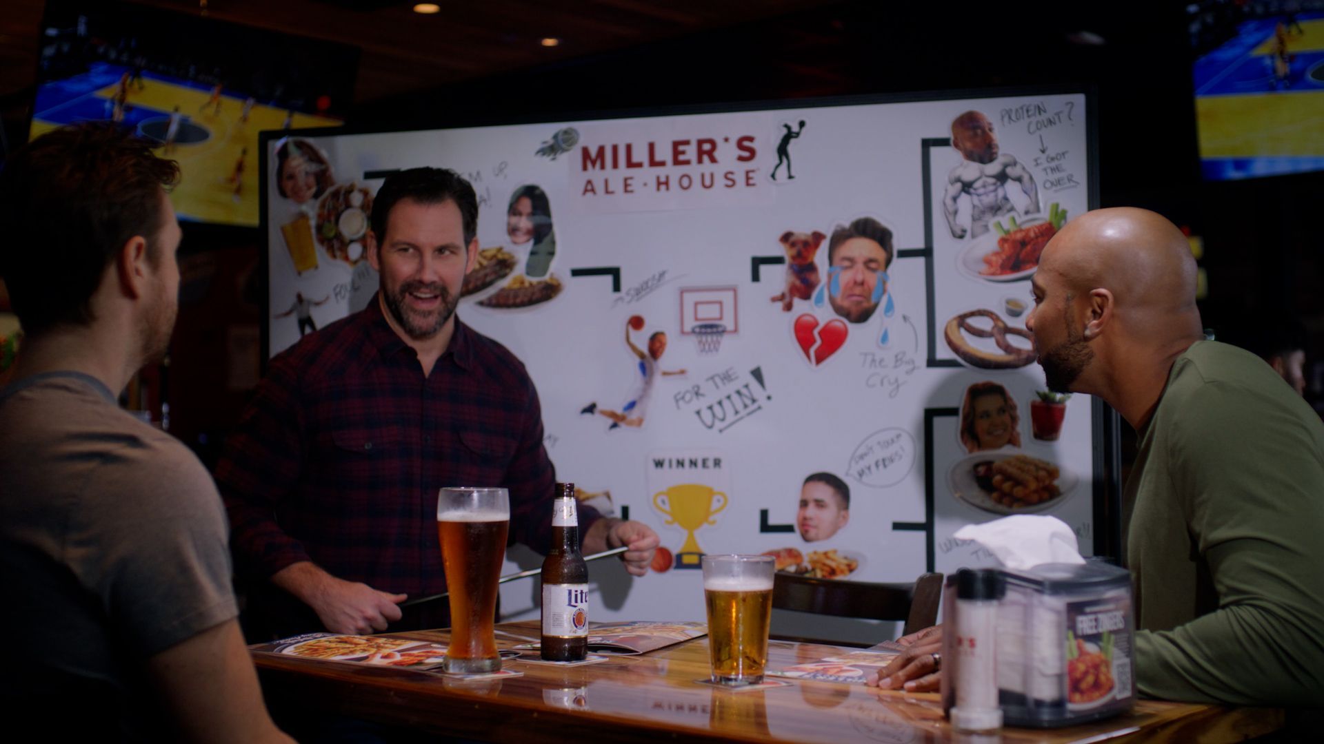 Screenshot of March Madness Ad