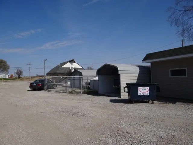 Track Storage Facility Entrance
