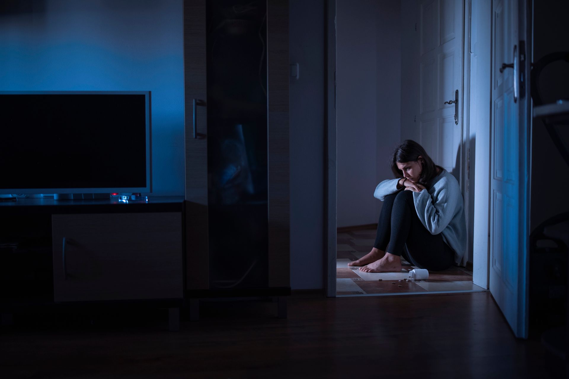 Depressed man — Mental Health Condition Treatment in Pittsburgh, PA