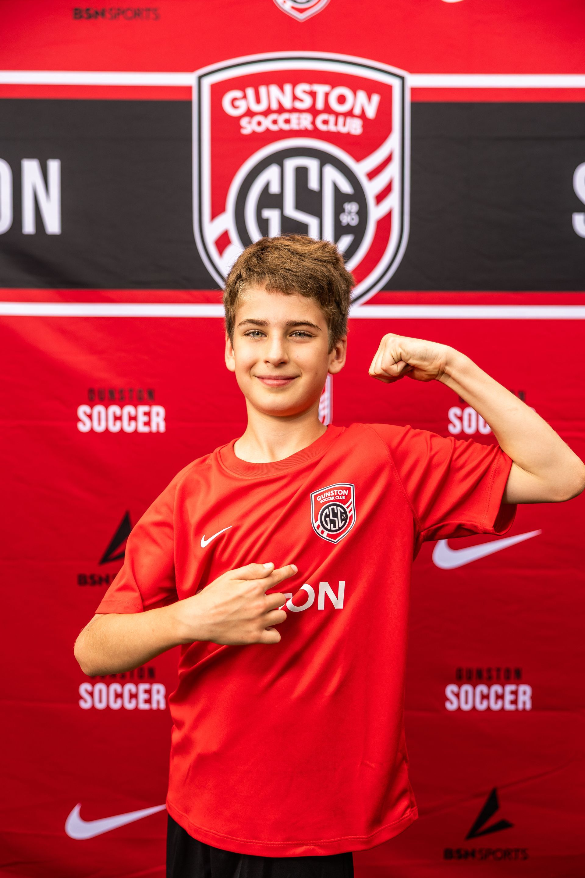 Academy Pre-Travel players at Gunston Soccer Club