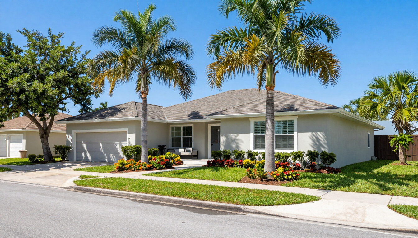Well-kept home on a tree-lined Clermont, FL residential street