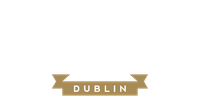 Gold banner with 
