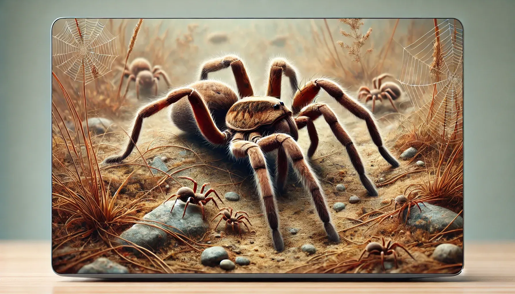 A picture of a large spider