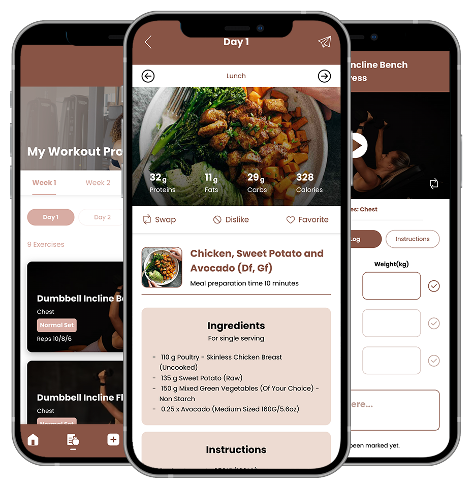 three app images for livnfit