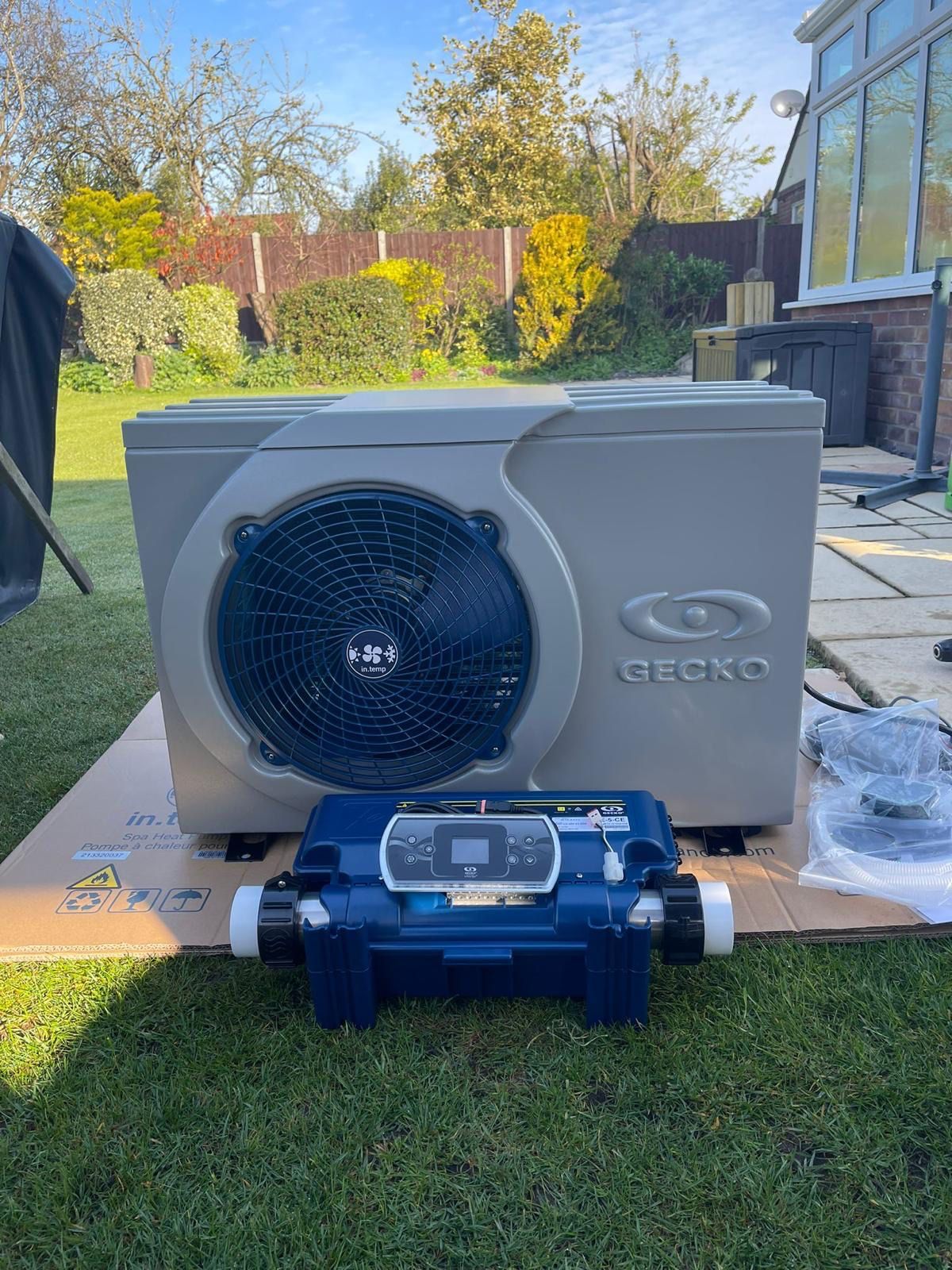 Heat pumps hot tubs