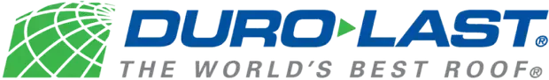 DURO-LAST logo with green globe icon and the tagline “THE WORLD’S BEST ROOF”