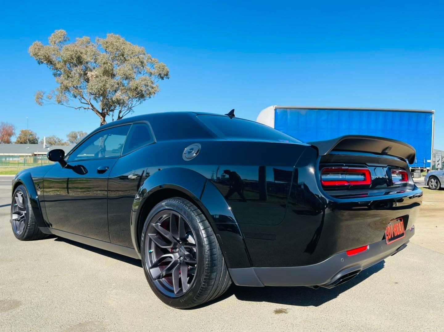 Polished Black Car — Jake’s Car Detailing in Tamworth, NSW
