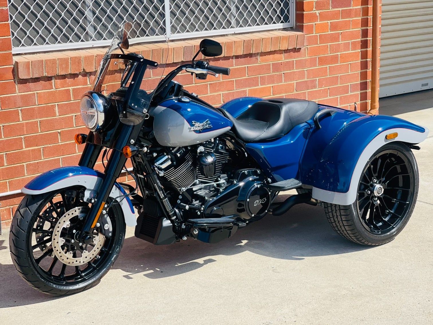 A Blue Tricycle