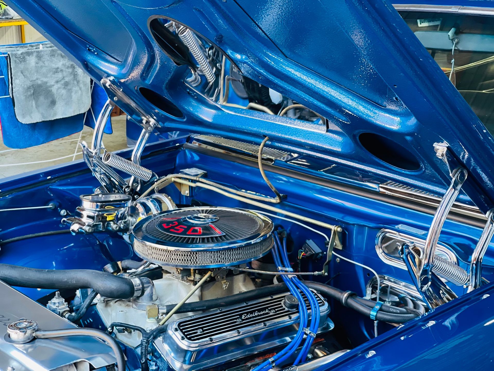 Close Up View of An Engine