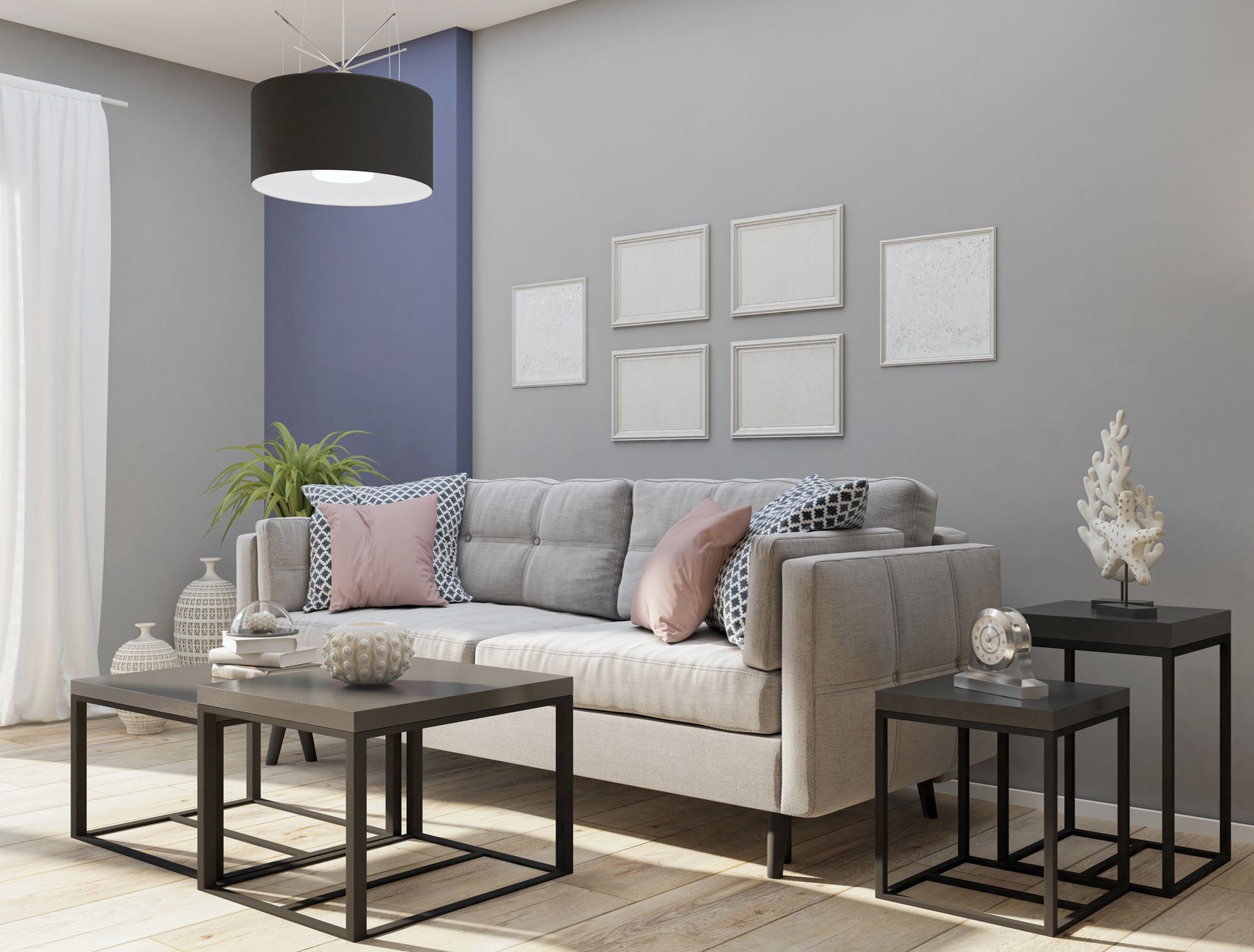 Large Grey Sofa — San Jose, CA — Upholstery Specialists