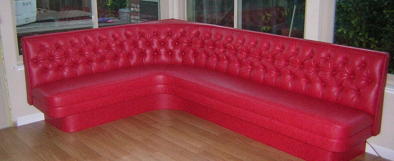 Newly Furnished Red Couch — San Jose, CA — Upholstery Specialists