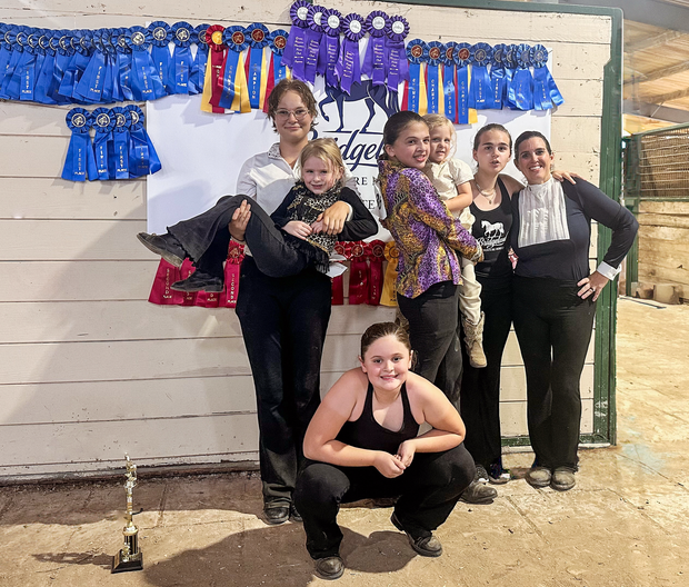 American miniature horse association show team