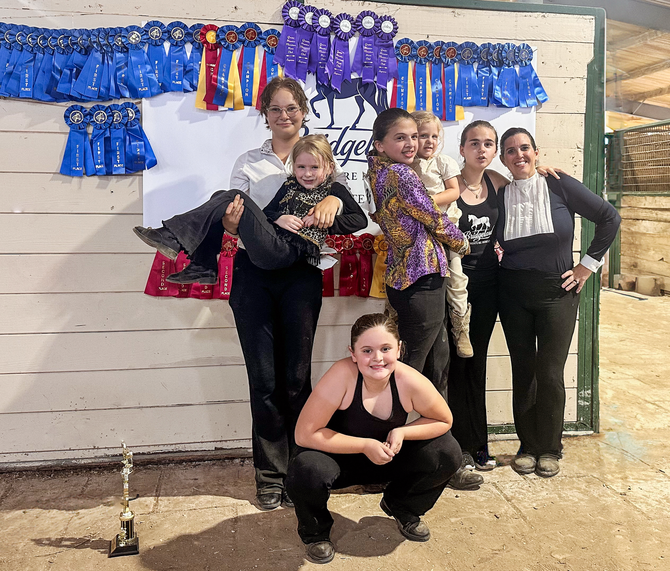 American miniature horse association show team