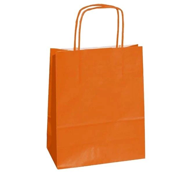 Busta arancio in carta kraft