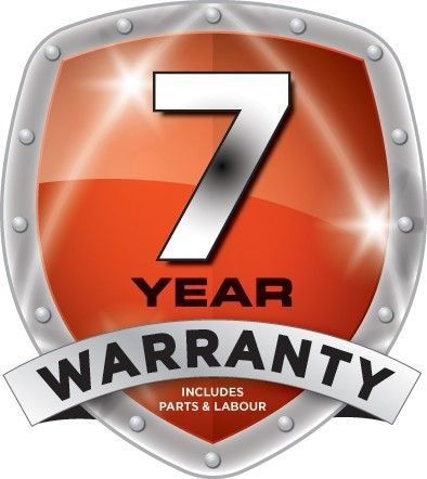 7 Year Warranty