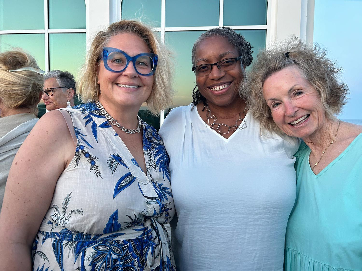 Three Happy Women