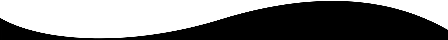 Black-and-white abstract wave banner with a curved black shape and gray gradient across the top and bottom edges
