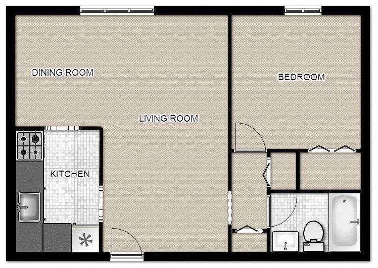 1 Bedroom