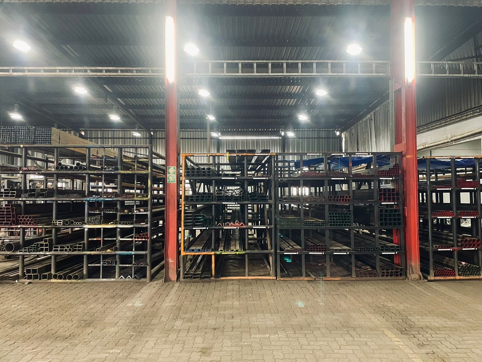 Steel stock in meyerton