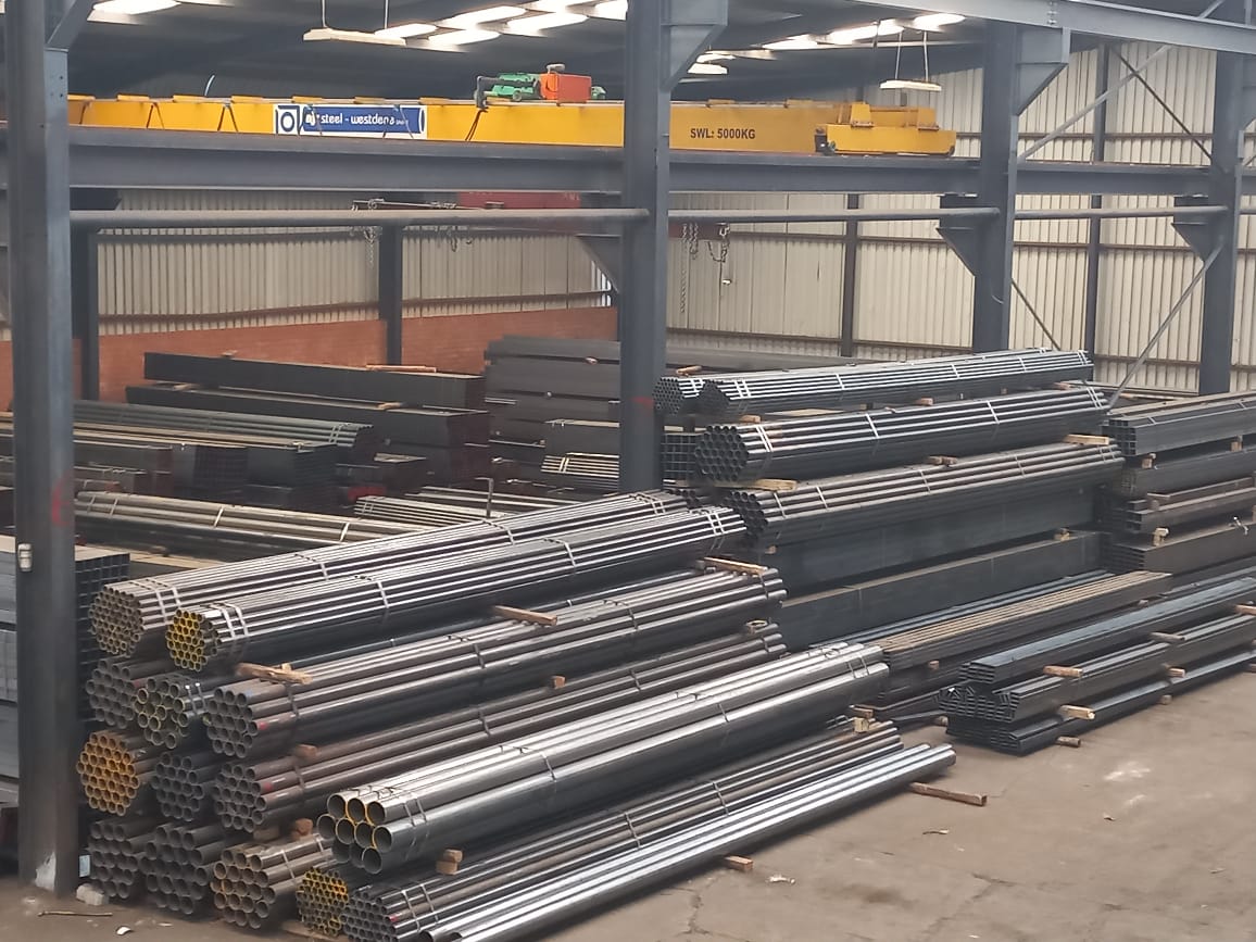 Steel stock Westdene