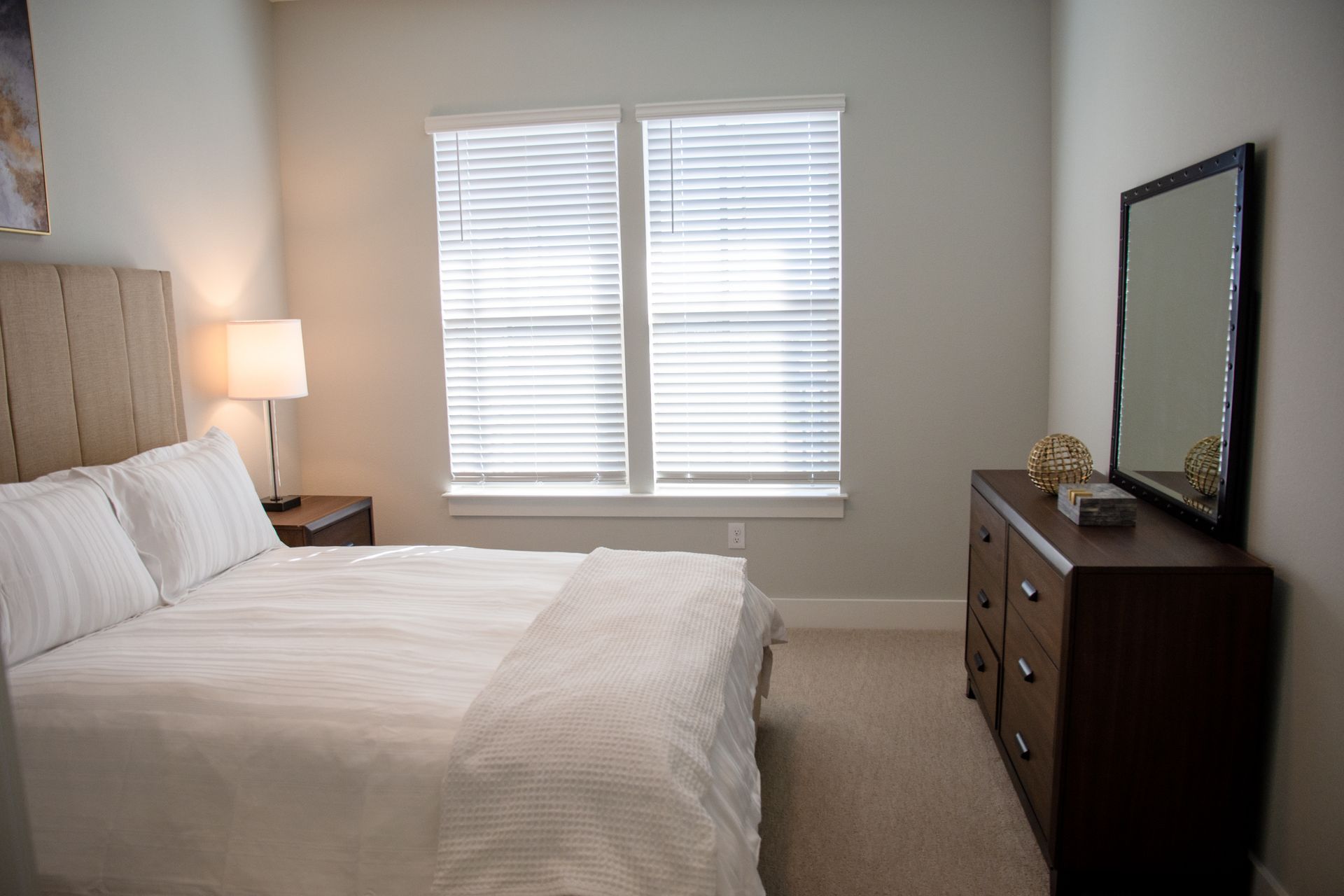 Bedroom at Silver Collection at Cosner's Corner in Fredericksburg, VA.