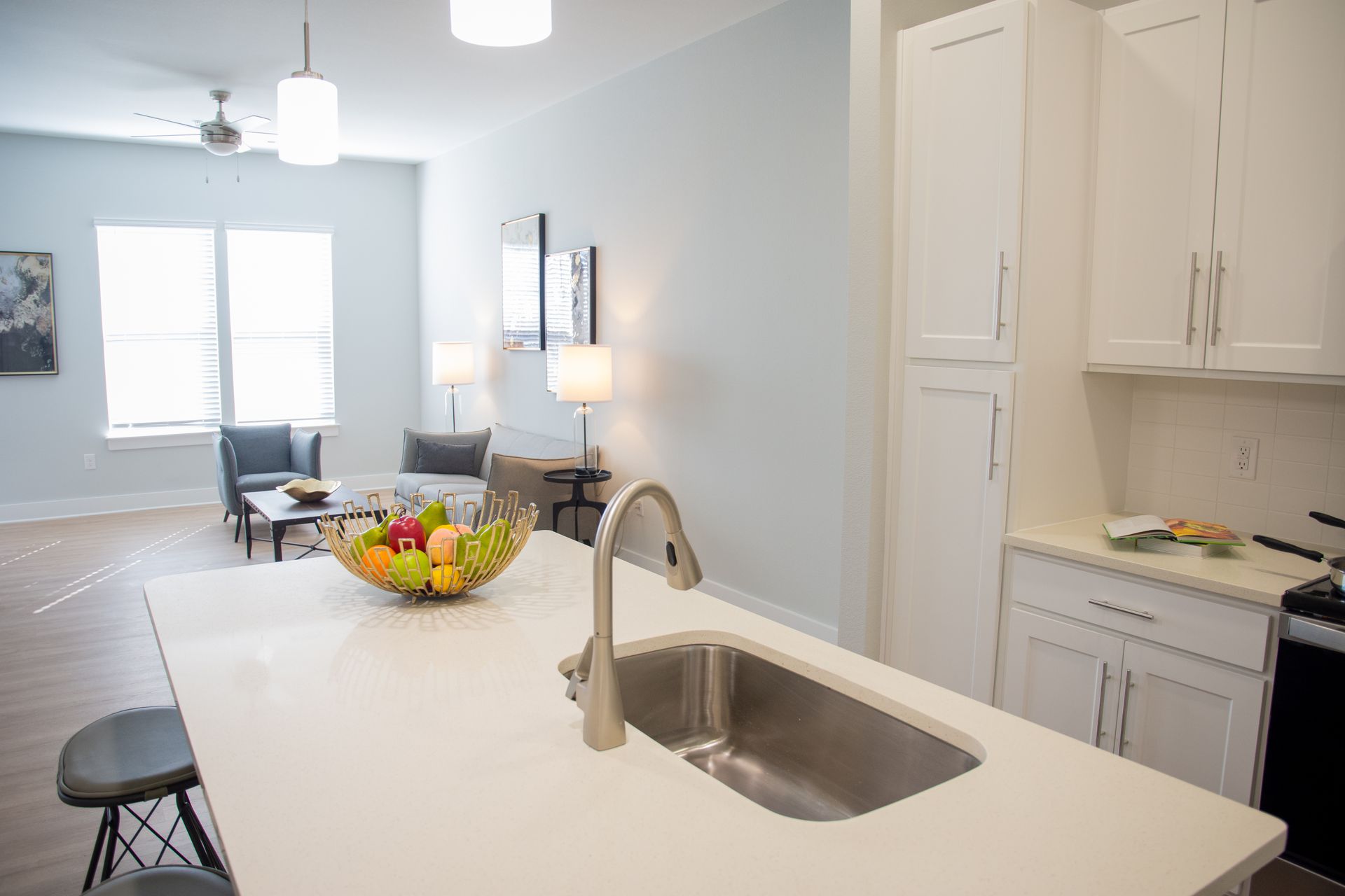Kitchen at Silver Collection at Cosner's Corner in Fredericksburg, VA.