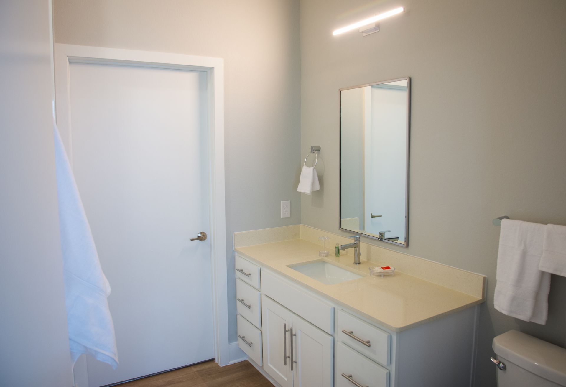 Bathroom at Silver Collection at Cosner's Corner in Fredericksburg, VA.