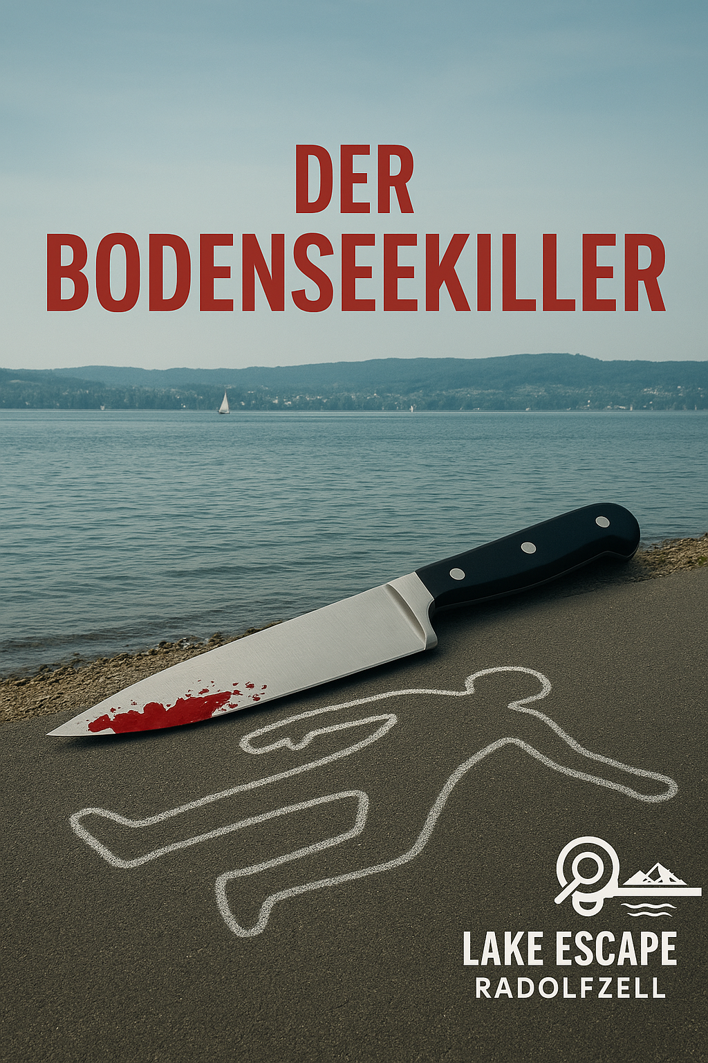 Der Bodenseekiller geht um. Könnt ihr den Killer entlarven, Nur als Gruppe schafft ihr es die Rätsel zu lösen.
