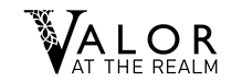 Valor at the Realm logo