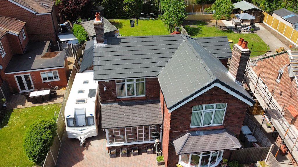 A new tiled roof Crewe by Just Roofs Cheshire