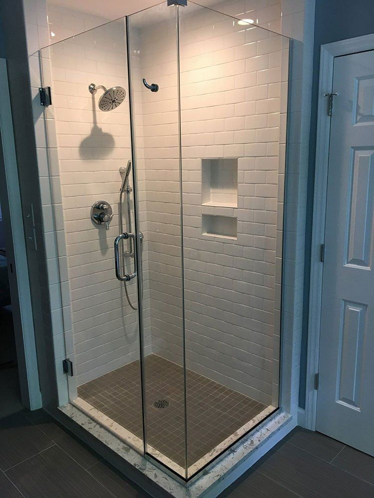 New Shower Door — Burlington, NC — Alamance Glass Inc.