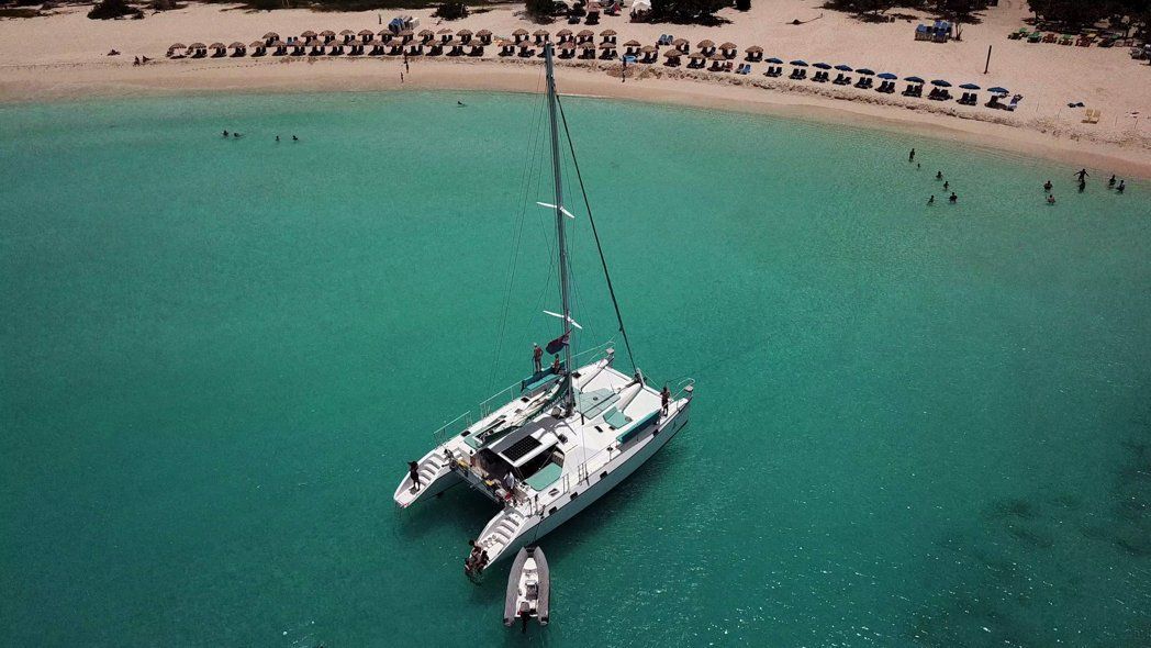 Aerial image of st maarten
