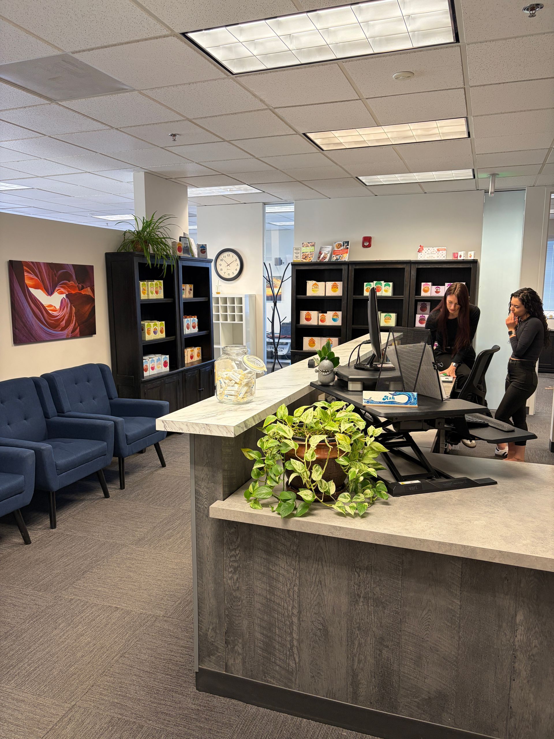 front desk