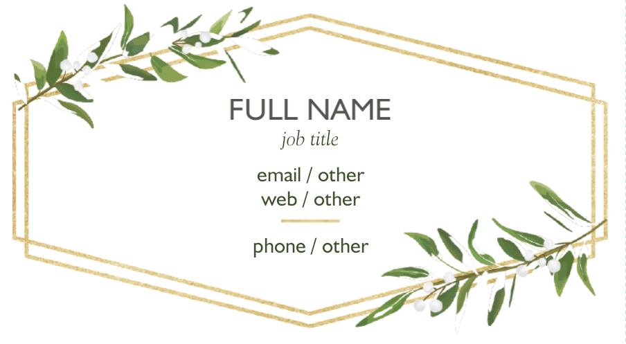 Free Landscaping Business Card Templates VRDigs