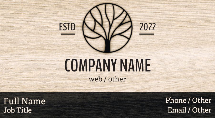 Free Landscaping Business Card Templates VRDigs