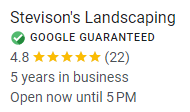 Google Guaranteed Badge for Local Landscaper