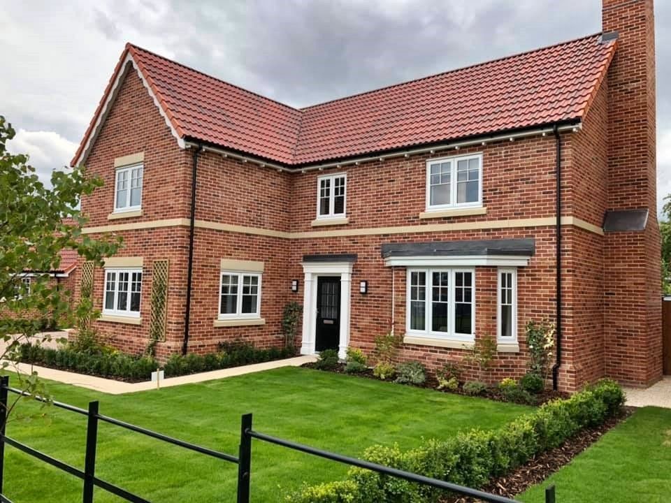 Doors and windows fitted to beautiful new build homes