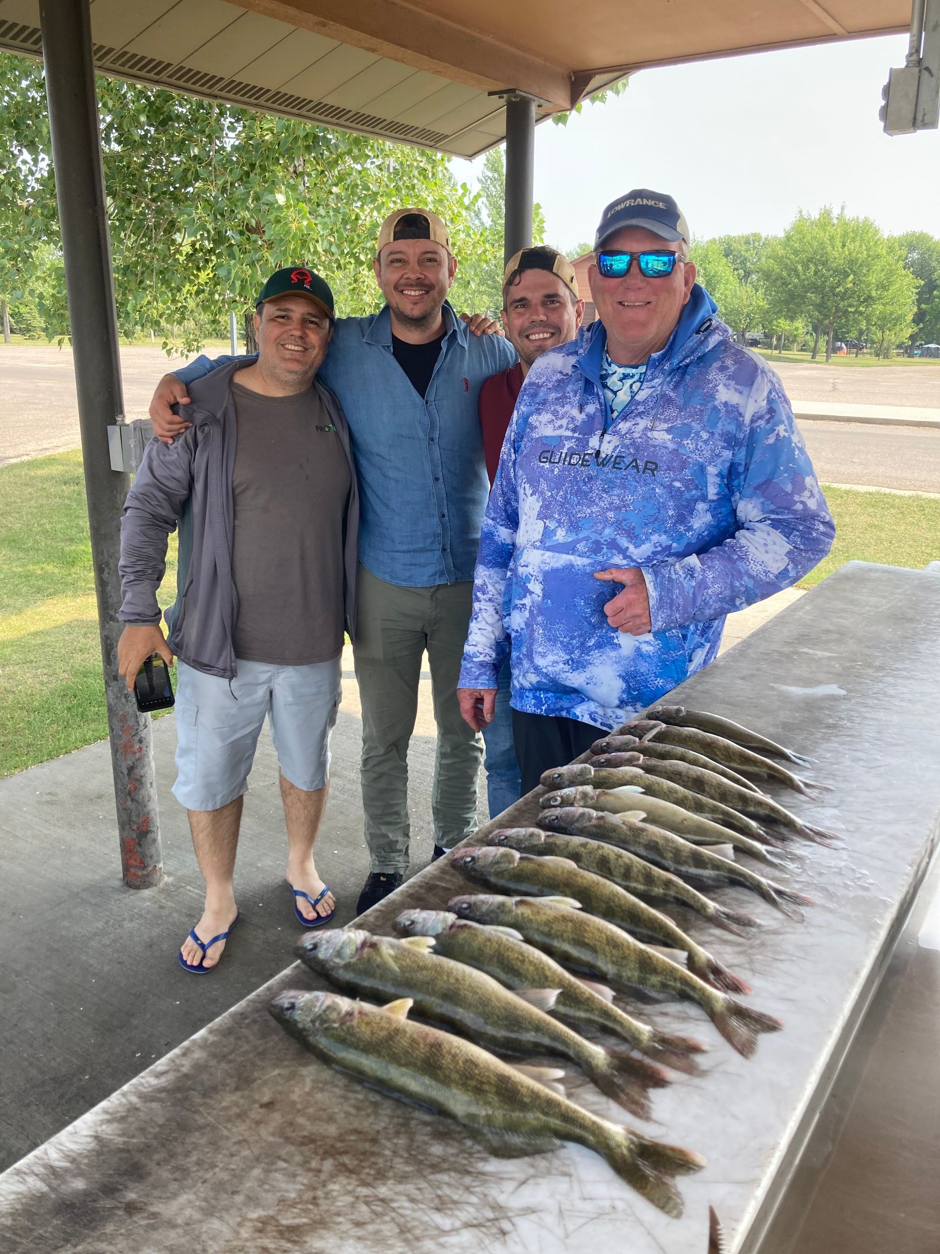 Walleye limits in North Dakota