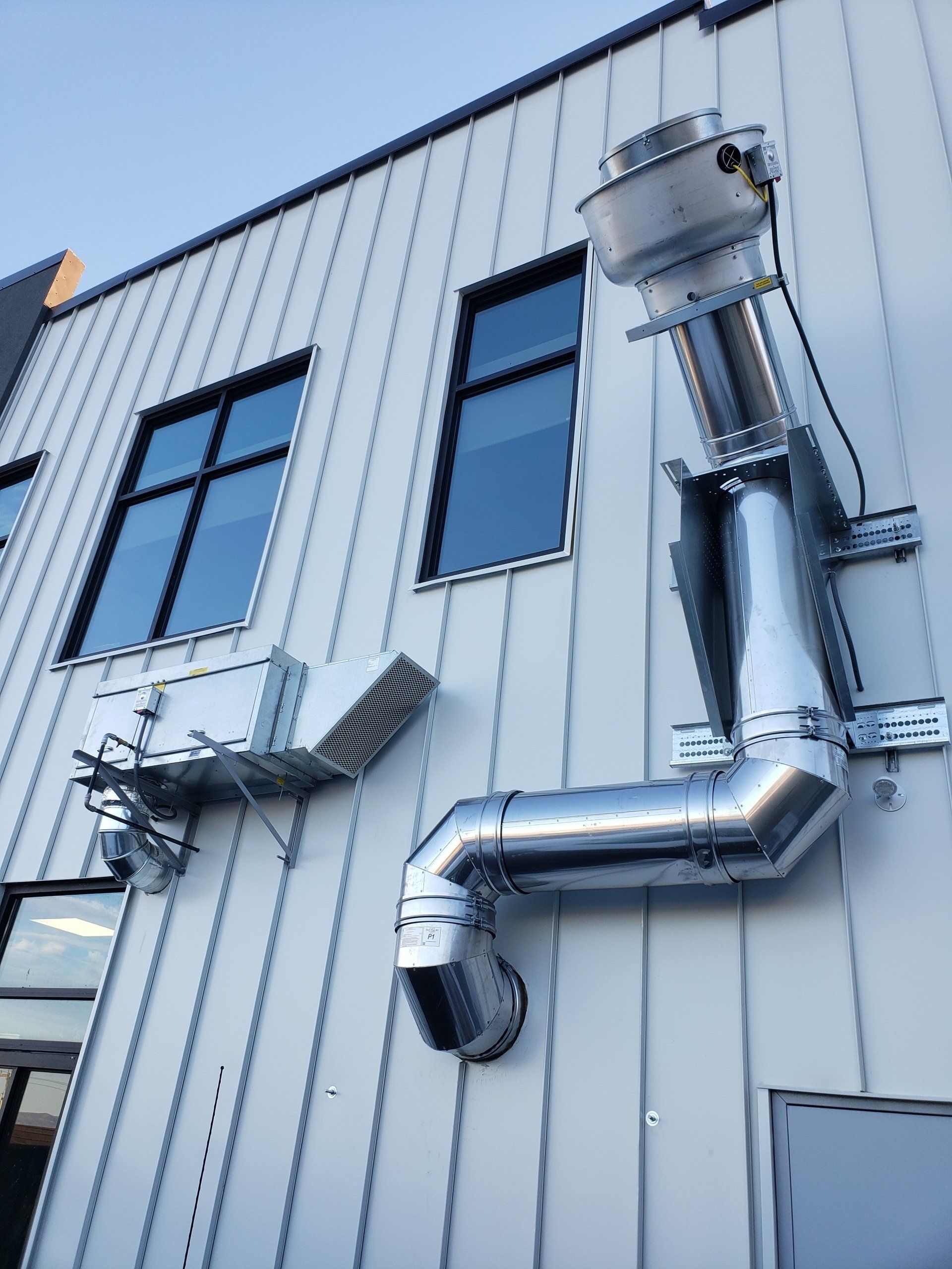 Commercial Mechanical Contractor, Range Hood, Exhaust Fan, Make-Up Air Fan, Stainless Steel Duct Work Fabrication and Installation