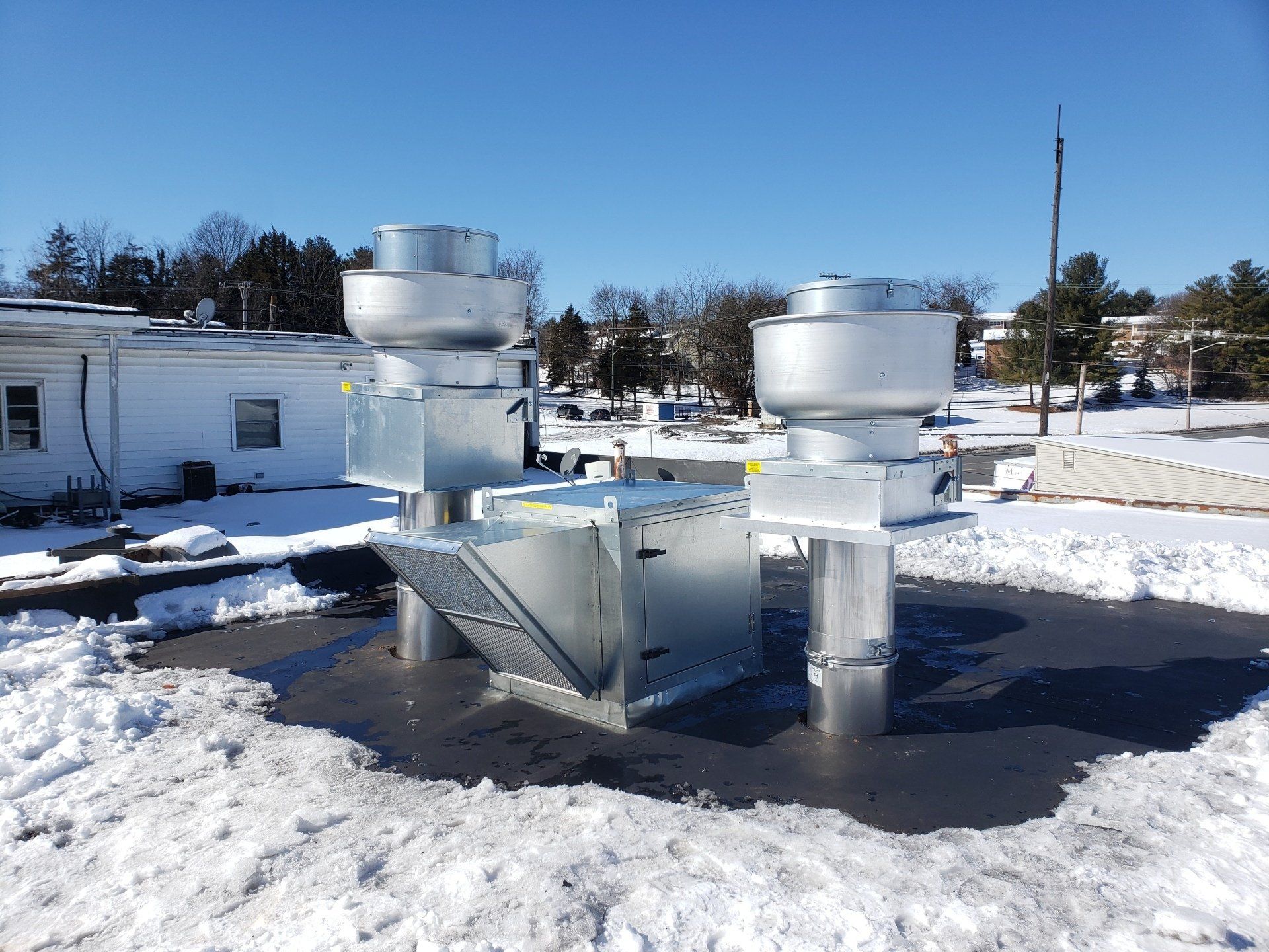 Commercial Mechanical Contractor, Stainless Steel Ductwork Fabrication, Commercial Range Hood and Exhaust Fan Fabrication and Installation