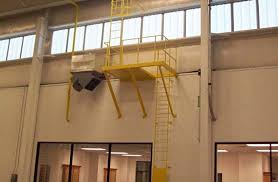 Custom Rooftop Permanent Access Ladders