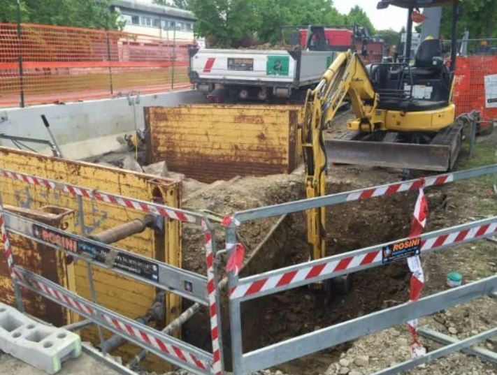 lavori per la costruzione di metanodotti