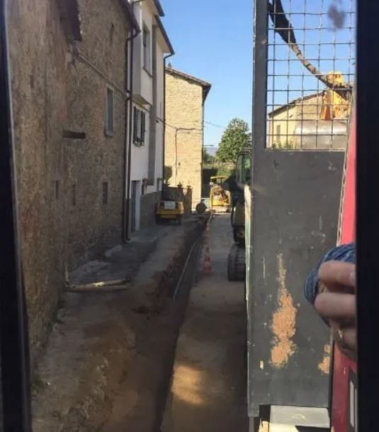 lavori di perforazione stradale